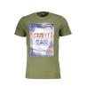 CAVALLI CLASS T-SHIRT LANGARM KURZARM T-SHIRT MANN GRÜN