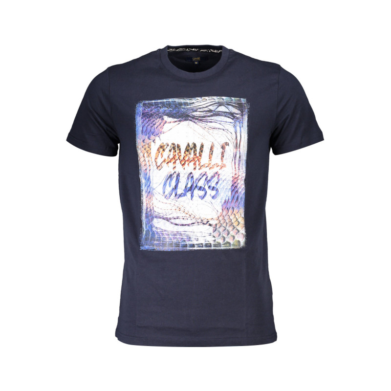 CAVALLI CLASS T-SHIRT KURZARM HERREN BLAU