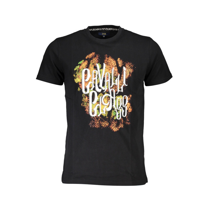 CAVALLI CLASS T-SHIRT KURZARM HERREN SCHWARZ