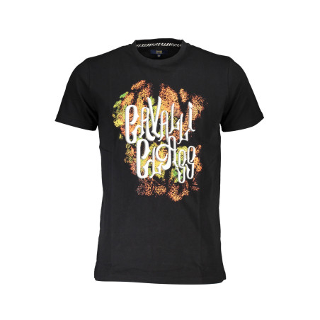 CAVALLI CLASS T-SHIRT KURZARM HERREN SCHWARZ