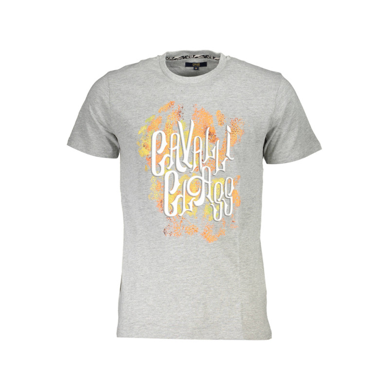 CAVALLI CLASS T-SHIRT KURZARM HERREN GRAU