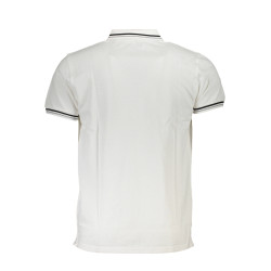 CAVALLI CLASS POLO KURZARM HERREN WEISS