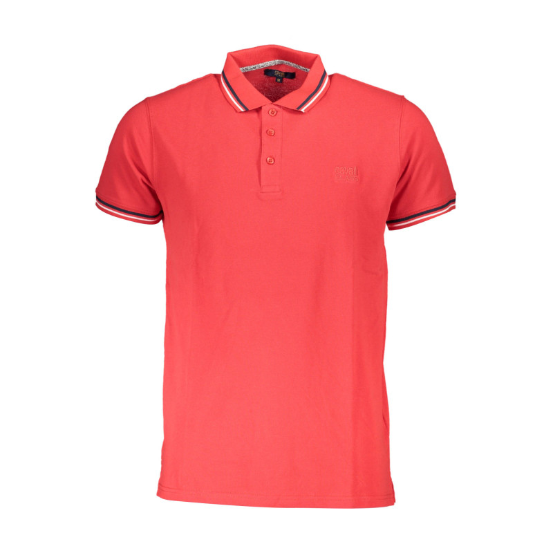 CAVALLI CLASS POLO KURZARM HERREN ROT