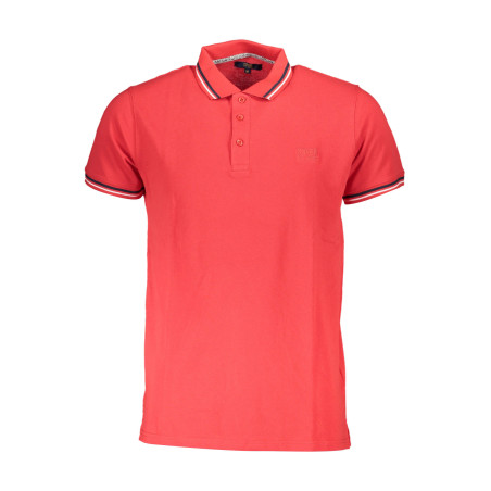 CAVALLI CLASS POLO KURZARM HERREN ROT