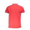 CAVALLI CLASS POLO KURZARM HERREN ROT