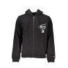 TOMMY HILFIGER MEN&39S BLACK ZIPPED SWEATSHIRT