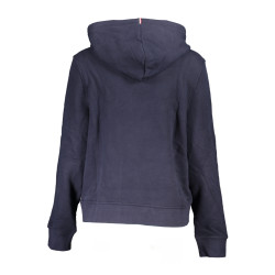 TOMMY HILFIGER DAMEN-SWEATSHIRT MIT BLAUEM REISSVERSCHLUSS