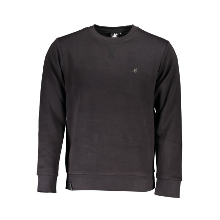 US GRAND POLO HERREN-SWEATSHIRT MIT SCHWARZEM ZIP-OUT