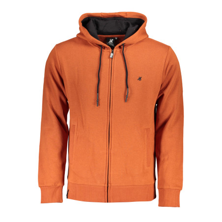 US GRAND POLO MEN&39S BRONZE ZIP SWEATSHIRT