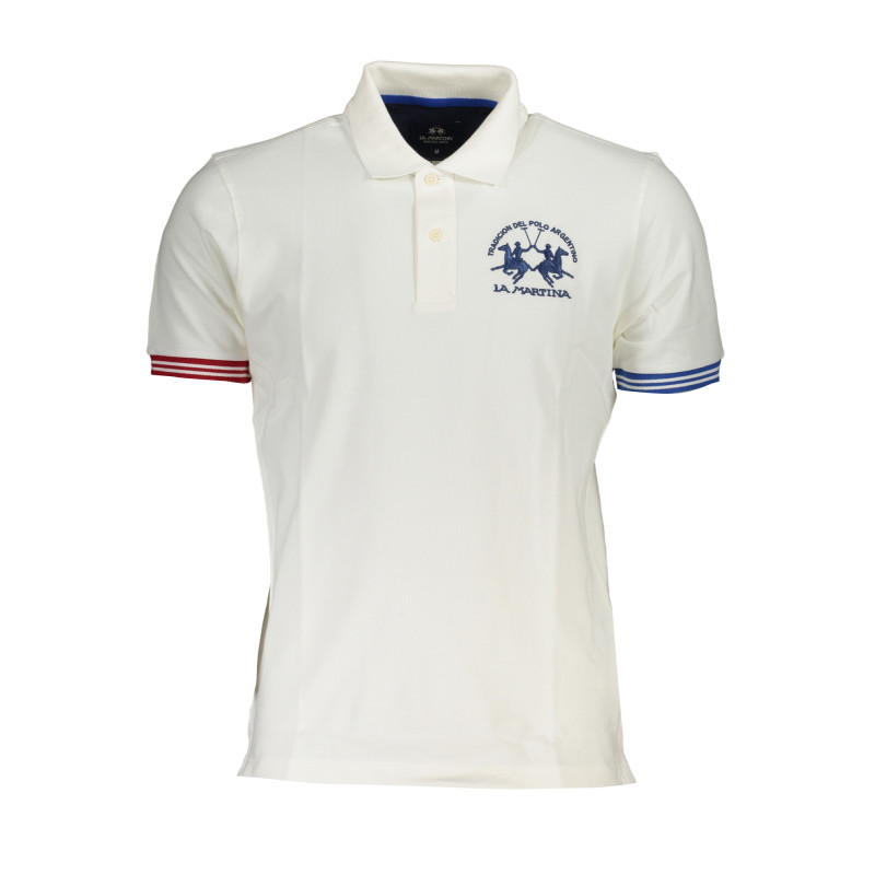 LA MARTINA HERREN-POLOSHIRT, WEISS, KURZARM