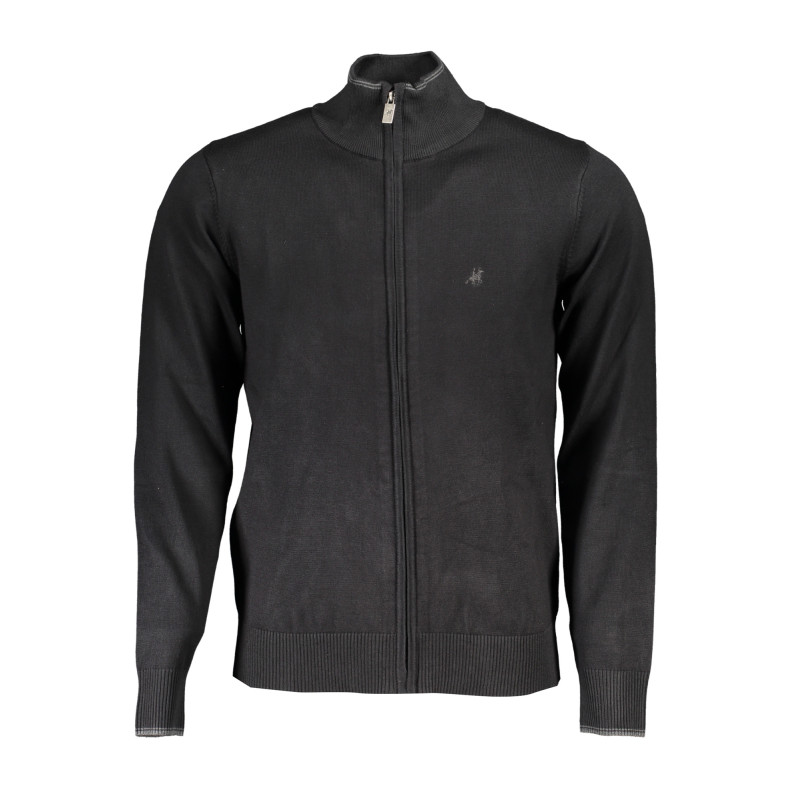 US GRAND POLO MEN&39S BLACK CARDIGAN