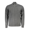 US GRAND POLO CARDIGAN HERREN GRAU