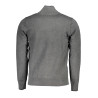 US GRAND POLO CARDIGAN HERREN GRAU