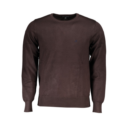 US GRAND POLO HERREN-PULLOVER IN BRAUN