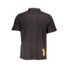 LA MARTINA SCHWARZES KURZÄRMELIGES POLOSHIRT FÜR HERREN