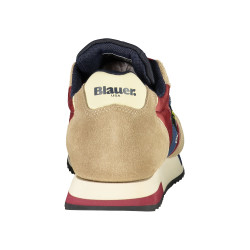BLAUER BEIGE HERREN-SPORTSCHUHE