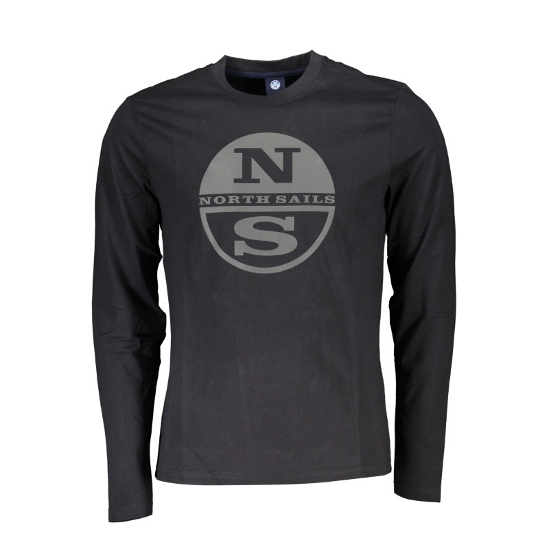 NORTH SAILS LANGARM-T-SHIRT FÜR HERREN SCHWARZ