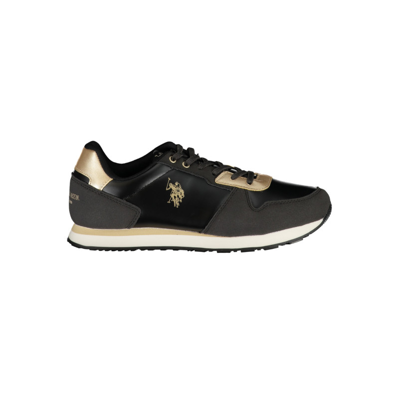 US POLO ASSN. SCHWARZE SPORTSCHUHE FÜR DAMEN