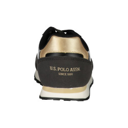 US POLO ASSN. SCHWARZE SPORTSCHUHE FÜR DAMEN