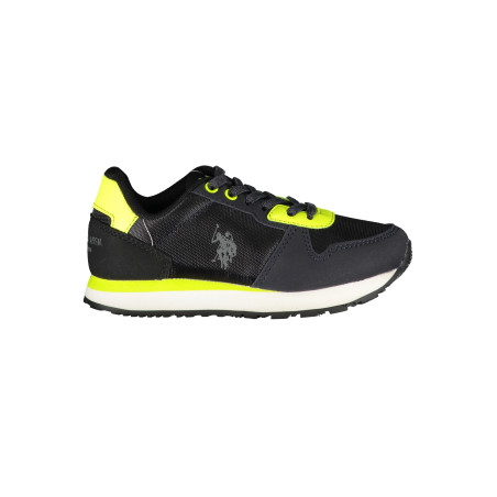 US POLO ASSN. SCHWARZE KINDER-SPORTSCHUHE