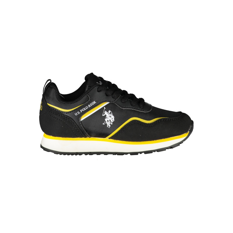 US POLO ASSN. SCHWARZE KINDER-SPORTSCHUHE