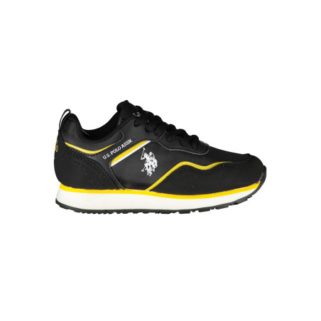 US POLO ASSN. SCHWARZE KINDER-SPORTSCHUHE
