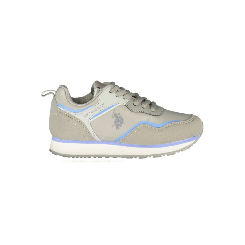 US POLO ASSN. GRAUE KINDER-SPORTSCHUHE