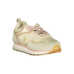 US POLO ASSN. BEIGE KINDER-SPORTSCHUHE