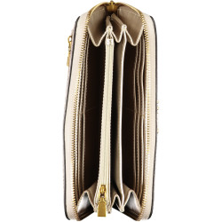 GUESS JEANS DAMENBRIEFTASCHE BEIGE