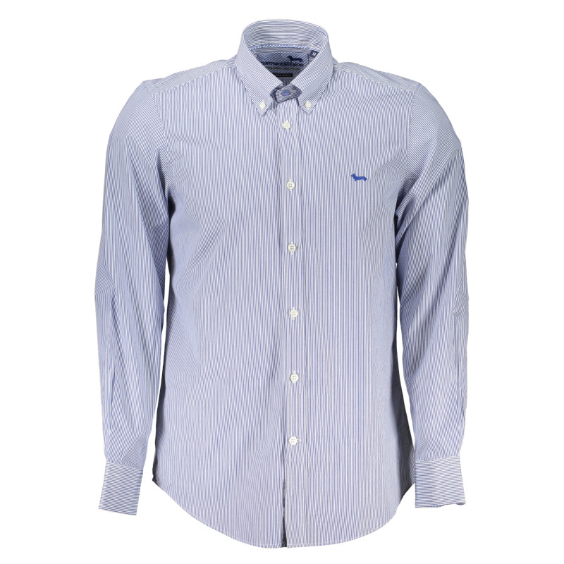 HARMONT &amp BLAINE HERREN-LANGARMHEMD BLAU