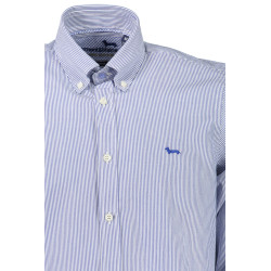 HARMONT &amp BLAINE HERREN-LANGARMHEMD BLAU
