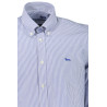 HARMONT &amp BLAINE HERREN-LANGARMHEMD BLAU