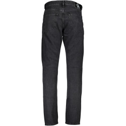 CALVIN KLEIN HERREN-JEANS AUS SCHWARZEM DENIM