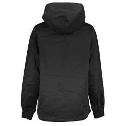 CALVIN KLEIN DAMEN-SWEATSHIRT MIT REISSVERSCHLUSS SCHWARZ