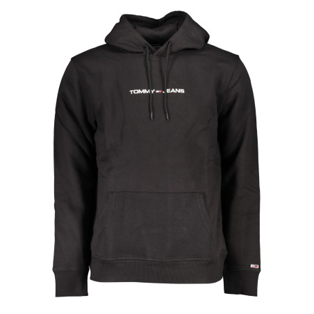 TOMMY HILFIGER SCHWARZES HERREN-SWEATSHIRT MIT REISSVERSCHLUSS