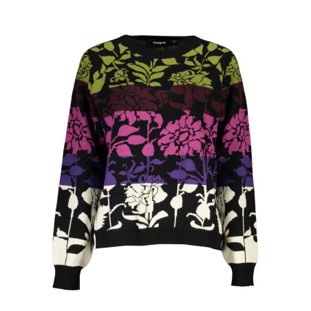 DESIGUAL SCHWARZER DAMENPULLOVER