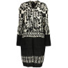 DESIGUAL SCHWARZER DAMENMANTEL