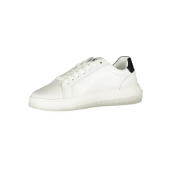 CALVIN KLEIN WEISSE HERREN-SPORTSCHUHE