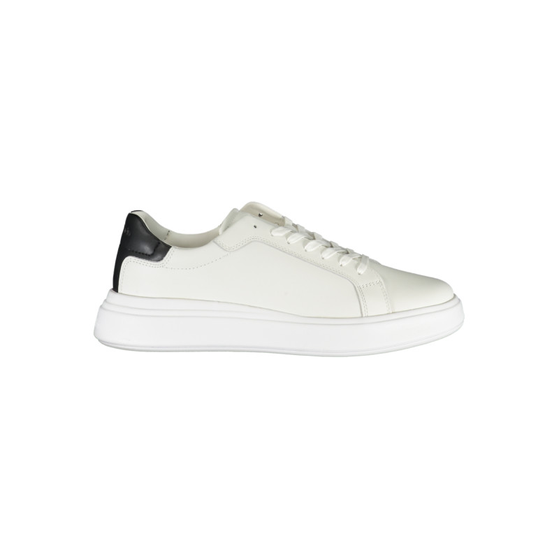 CALVIN KLEIN WEISSE HERREN-SPORTSCHUHE
