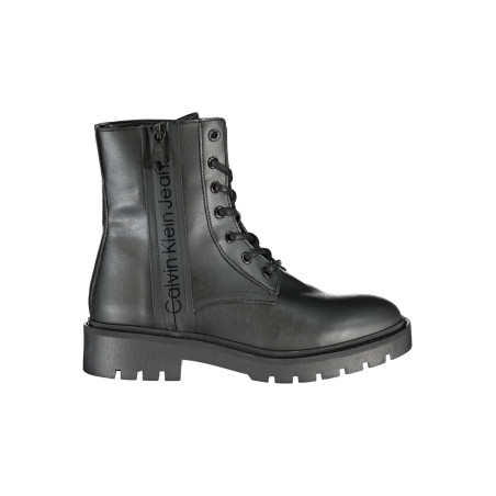 CALVIN KLEIN SCHWARZER DAMENSCHUHSTIEFEL