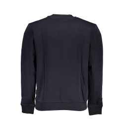 NAPAPIJRI BLAUES SWEATSHIRT FÜR HERREN MIT REISSVERSCHLUSS