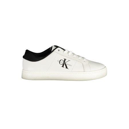 CALVIN KLEIN WEISSE HERREN-SPORTSCHUHE