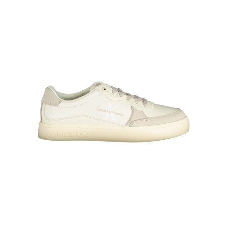 CALVIN KLEIN WEISSE HERREN-SPORTSCHUHE