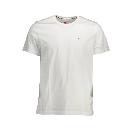 TOMMY HILFIGER HERREN-WEISSES KURZARM-T-SHIRT
