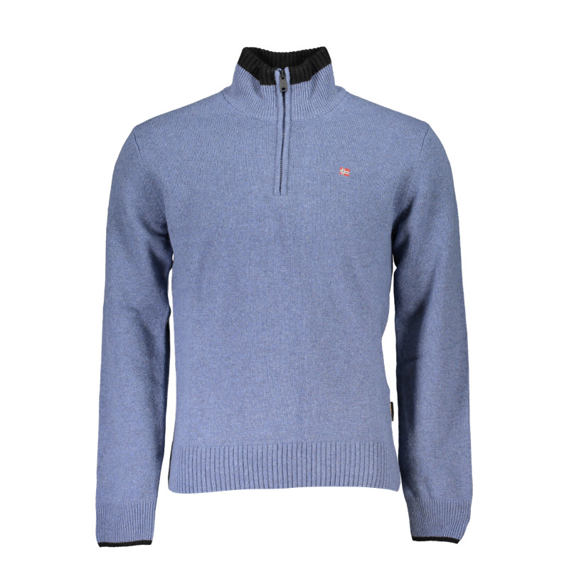 NAPAPIJRI BLAUER HERRENPULLOVER