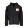 NAPAPIJRI HERREN-SWEATSHIRT MIT SCHWARZEM ZIP