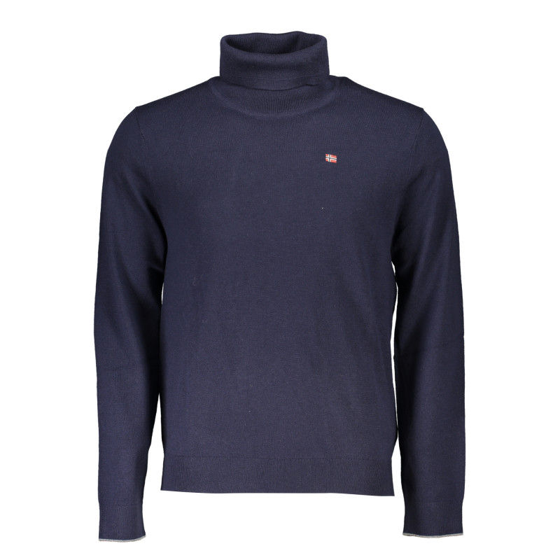 NAPAPIJRI BLAUER HERRENPULLOVER