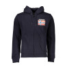 NAPAPIJRI HERREN-SWEATSHIRT MIT BLAUEM ZIP