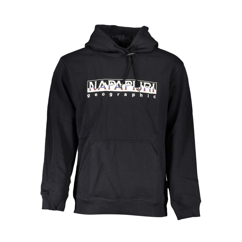 NAPAPIJRI SCHWARZES HERREN-SWEATSHIRT MIT REISSVERSCHLUSS