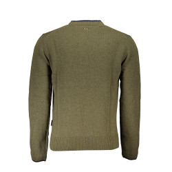 NAPAPIJRI GRÜNER HERRENPULLOVER